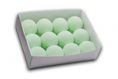 Lot de 12 bombes de bain – Thé noir et bergamote
