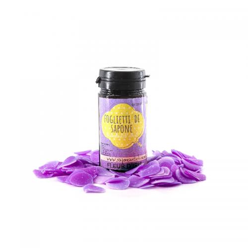 SAVON JETABLE EN FEUILLES - FLEUR D'IRIS