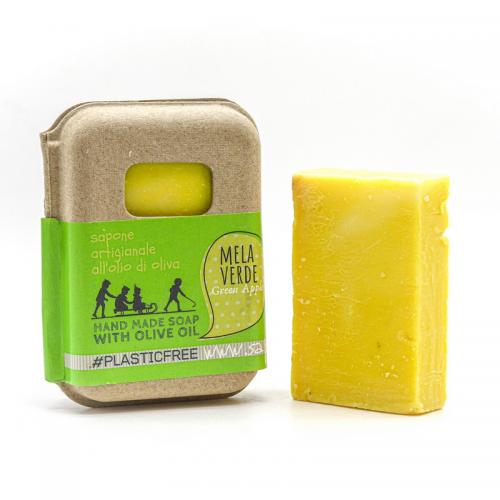 SAPONE MELA VERDE PACKAGING IN CARTONE RICICLATO