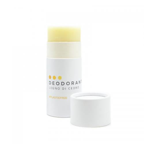 DÉODORANT SOLIDE AU PARFUM DE BOIS DE CÈDRE - 75G