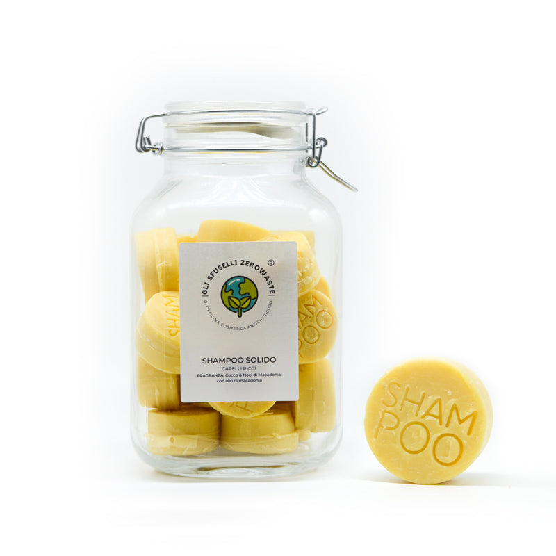 EXPO Gli Sfuselli® - Shampoing solide pour cheveux bouclés - Sans allergènes