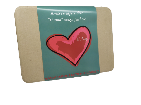 CONFEZIONE REGALO 2 SAPONETTE ARTIGIANALI