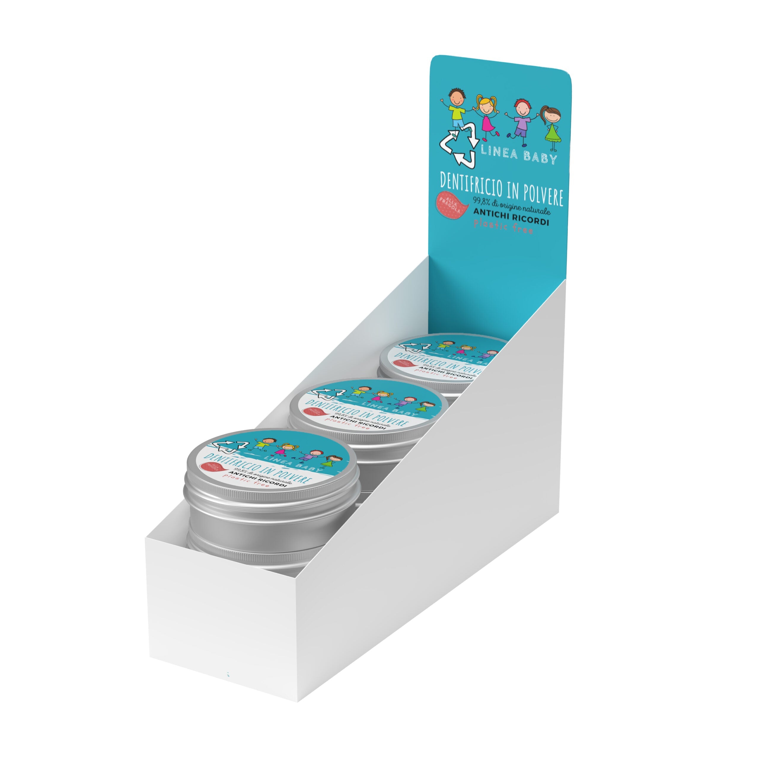 EXPO DENTIFRICIO IN POLVERE ALLA FRAGOLA - 30ml