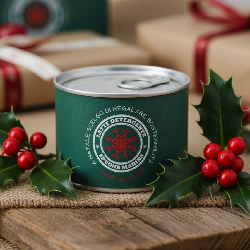 GIFT KIT - LATTE DETERGENTE E SPUGNA MARINA