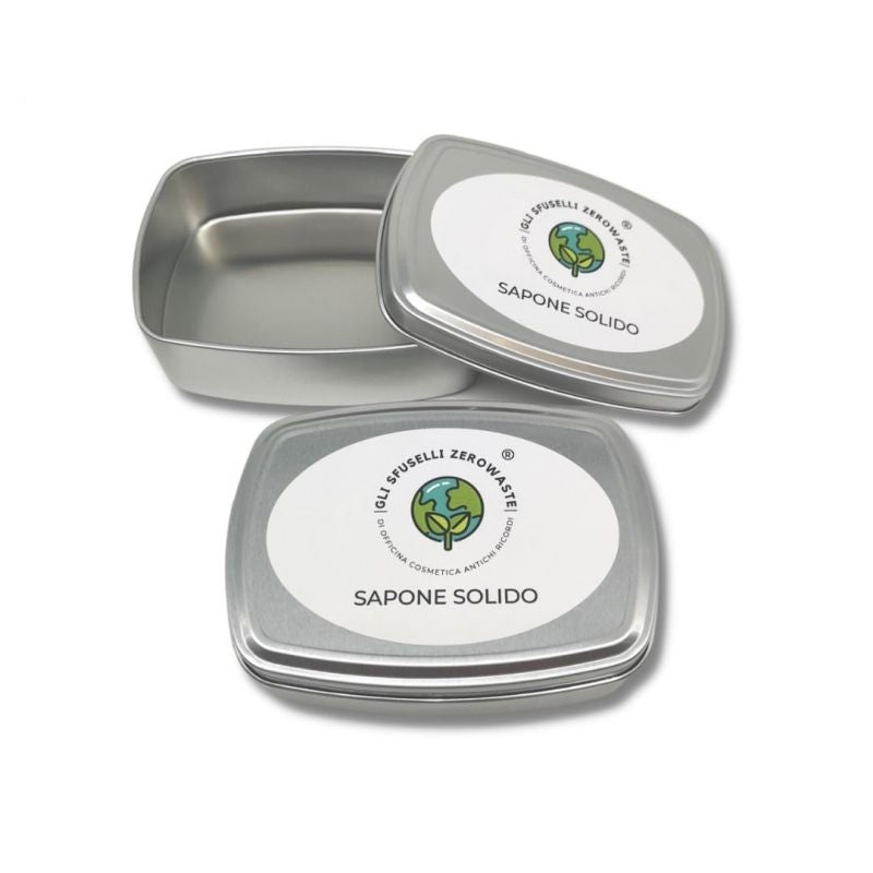 Boîte en aluminium profilée pour porte-savon - Gli Sfuselli®
