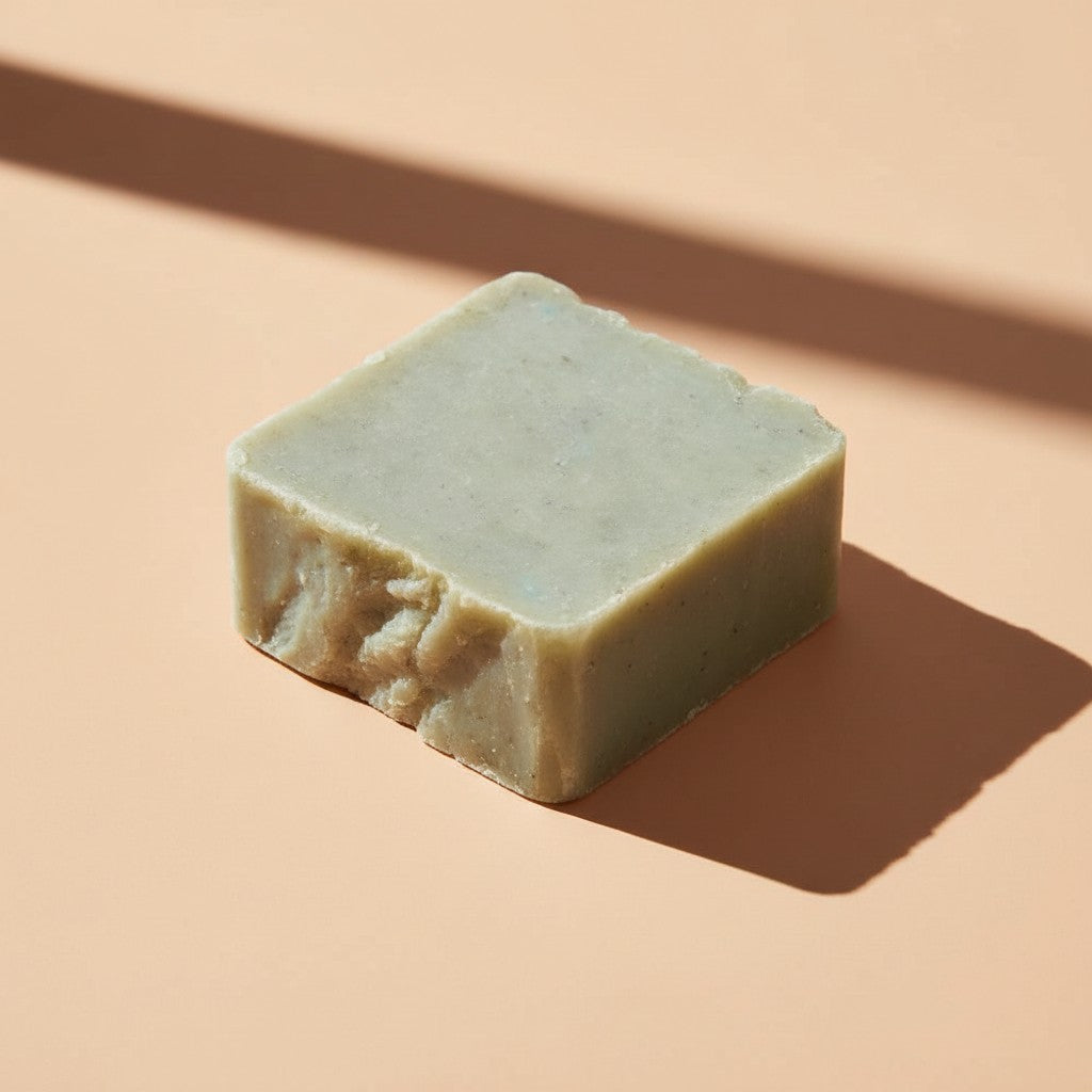 Shampoing solide pour cheveux gras ou pelliculaires à l'argile, au romarin et à l'arbre à thé