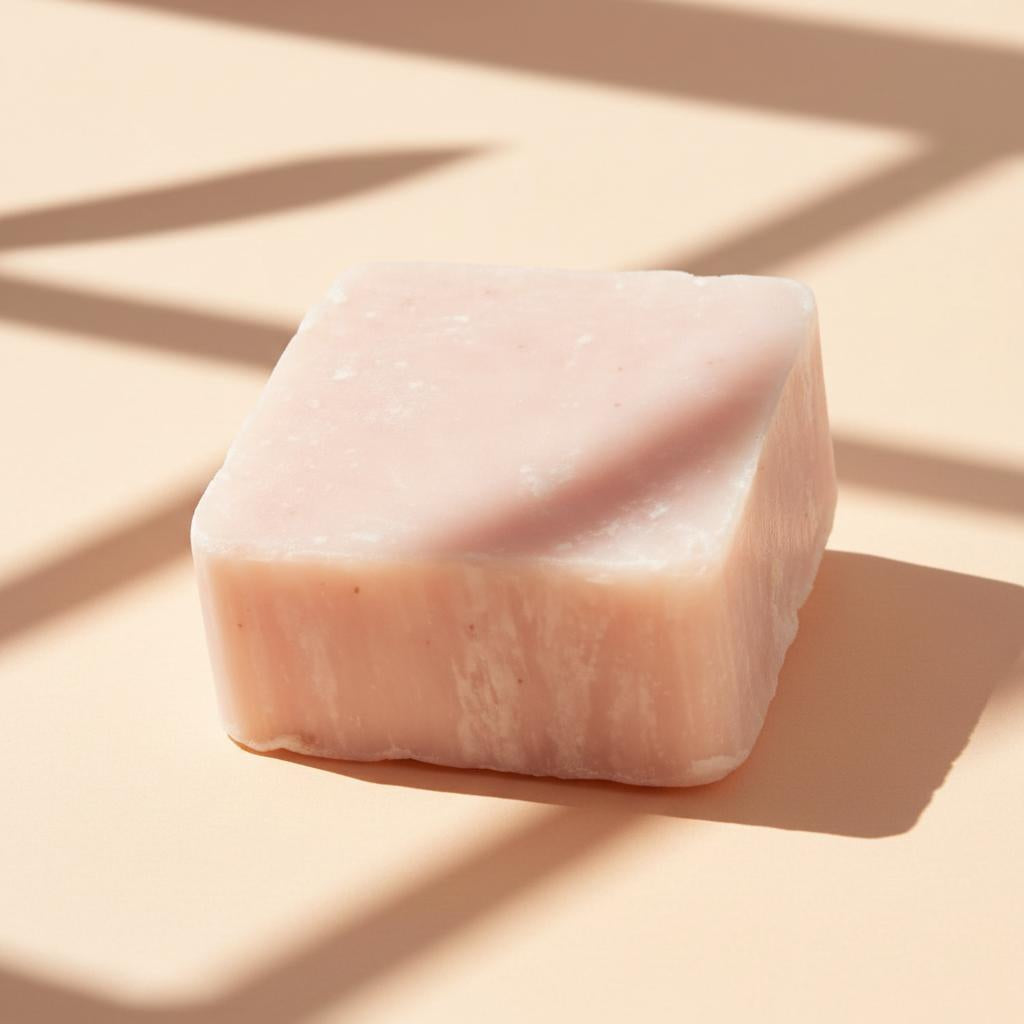SOLID SHAMPOO FOR CURLY OR FRIZZY HAIR WITH ARGAN, MACADAMIA AND SWEET ORANGE