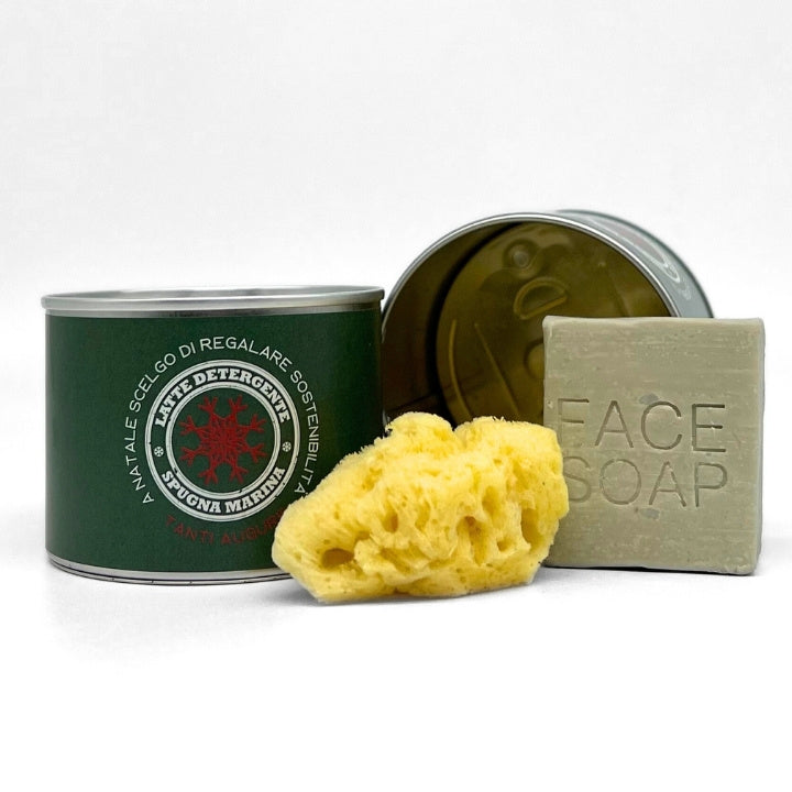 GIFT KIT - LATTE DETERGENTE E SPUGNA MARINA