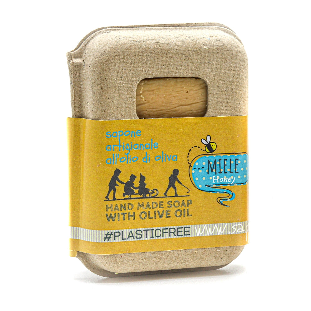 Emballage de savon au miel en carton recyclé