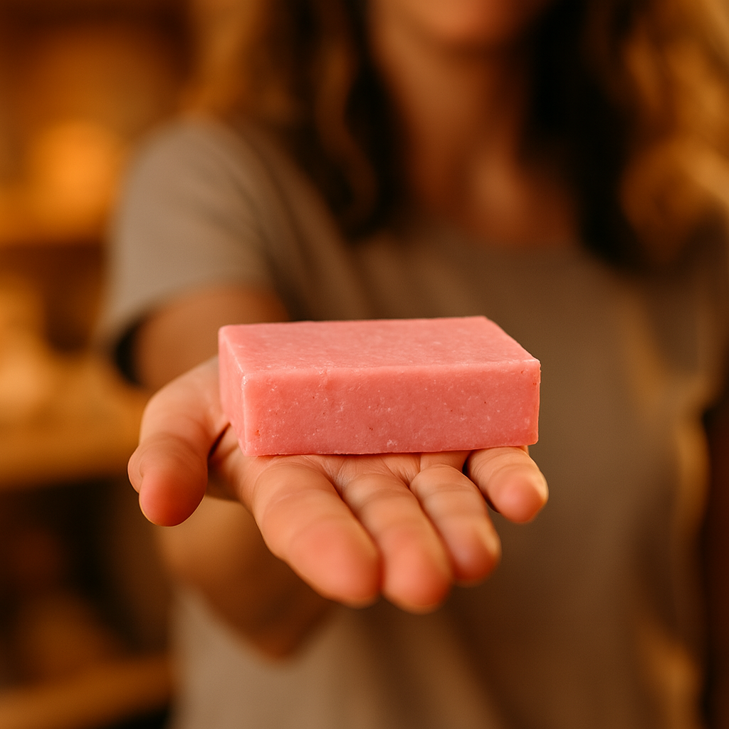 ARTISAN LOTUS FLOWER SOAP