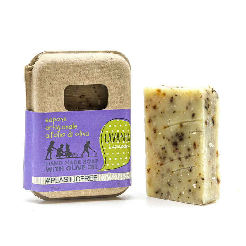 SAPONE LAVANDA PACKAGING IN CARTONE RICICLATO