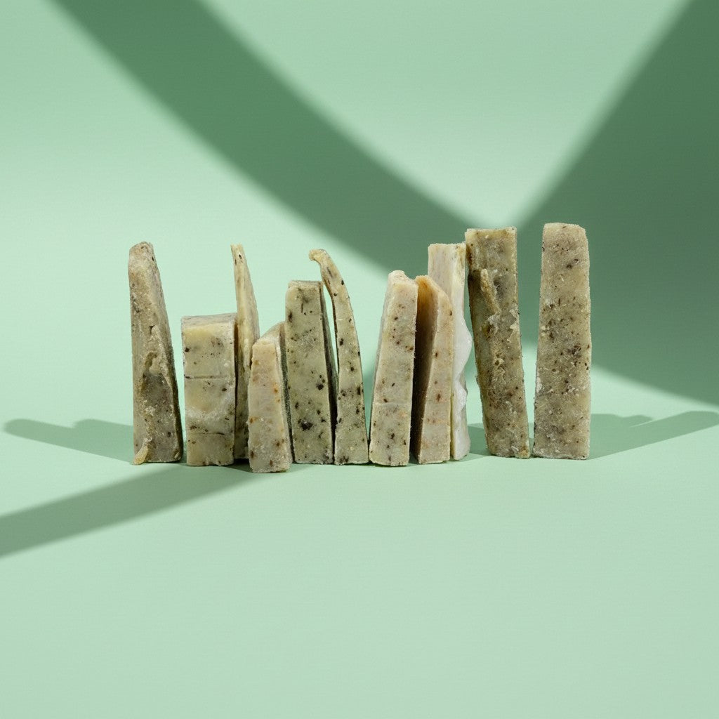 BOUTURES DE SAVON À LA MENTHE POIVRÉE