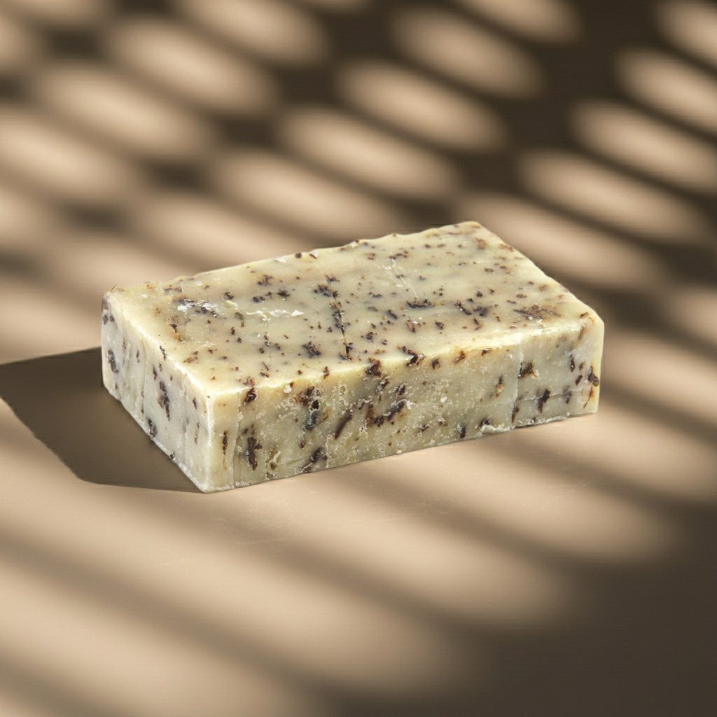 EMBALLAGE DE SAVON À L'EUCALYPTUS EN CARTON RECYCLÉ