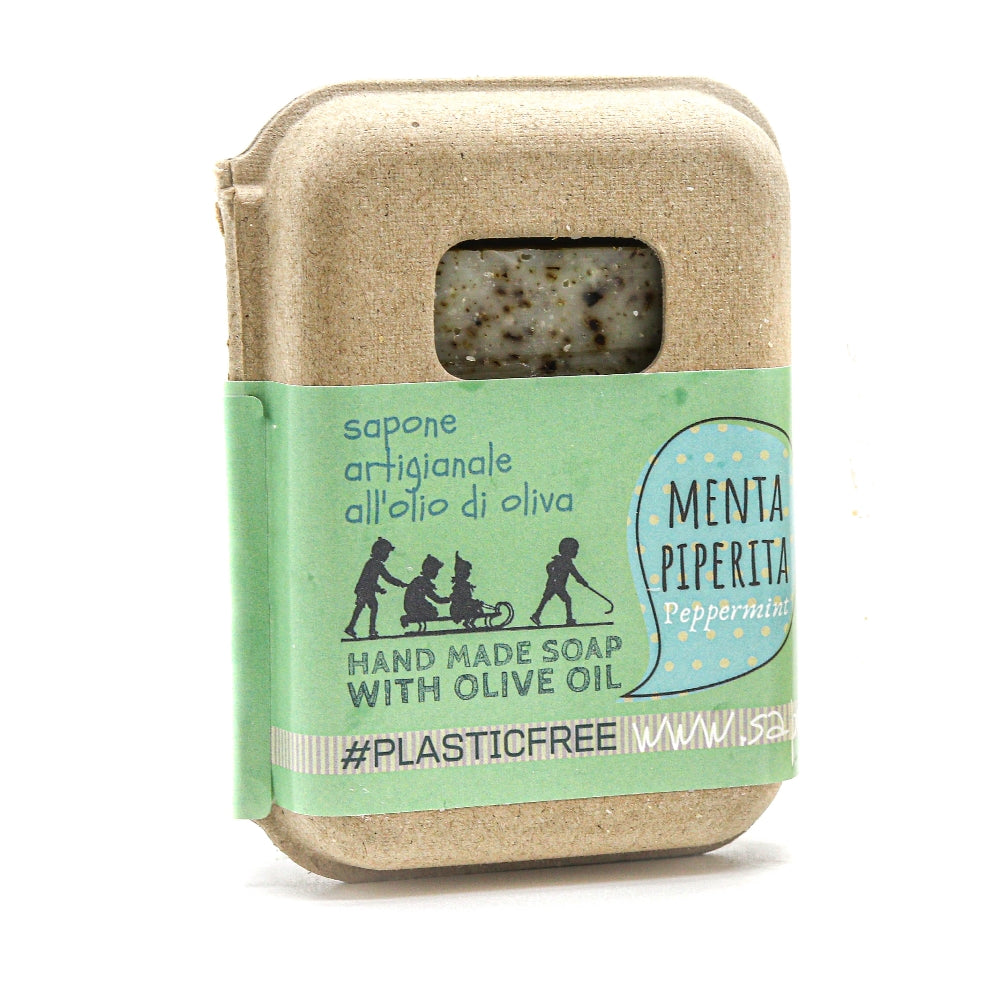 SAPONE MENTA PIPERITA PACKAGING IN CARTONE RICICLATO