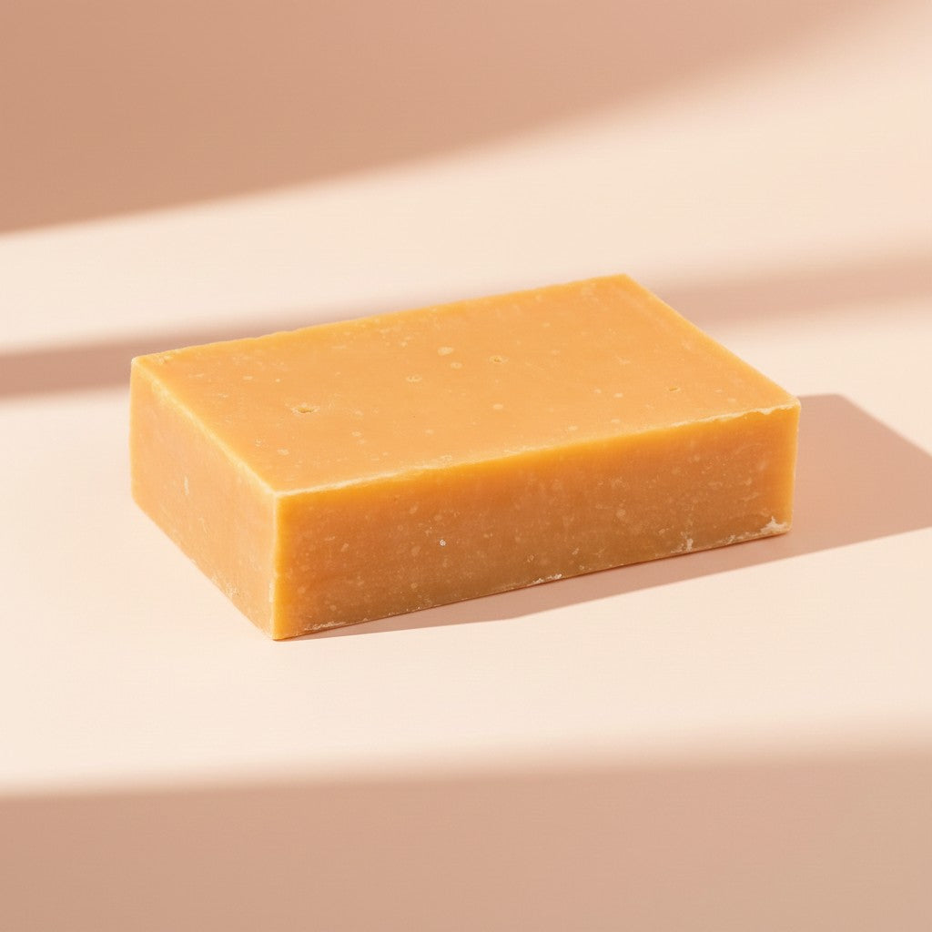 Emballage de savon à la pêche en carton recyclé