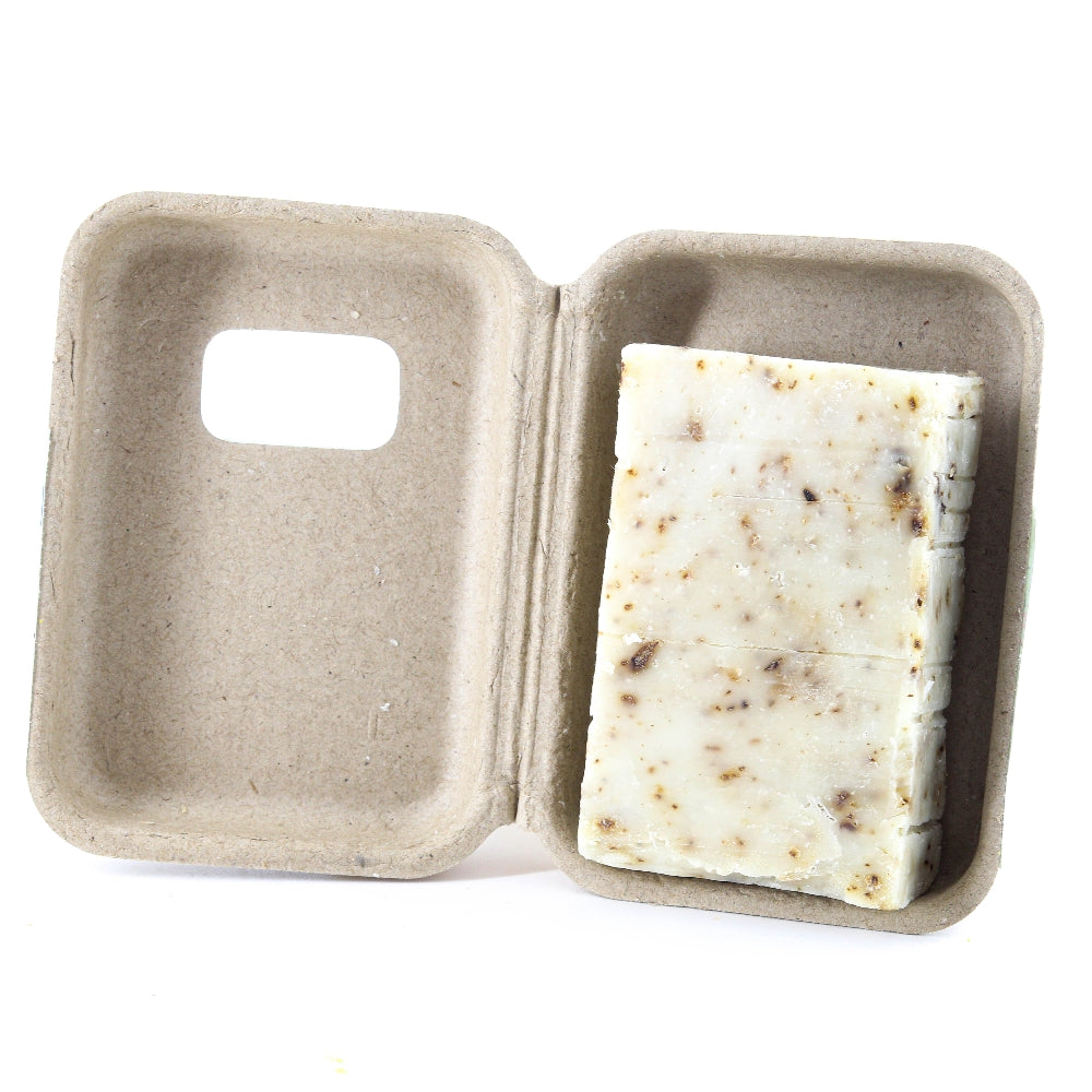 SAVON À LA BAVE D'ESCARGOT EMBALLAGE EN CARTON RECYCLÉ