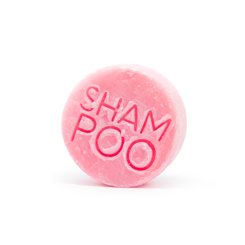 Shampoing solide pour lavages fréquents à la fraise des bois et bouchon en liège