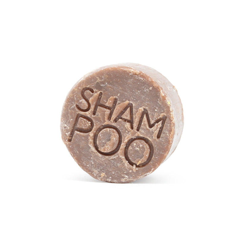 SOLID SHAMPOO FOR FREQUENT WASHES WITH CREAM AND CHOCOLATE WITH CORK BAR SAVER