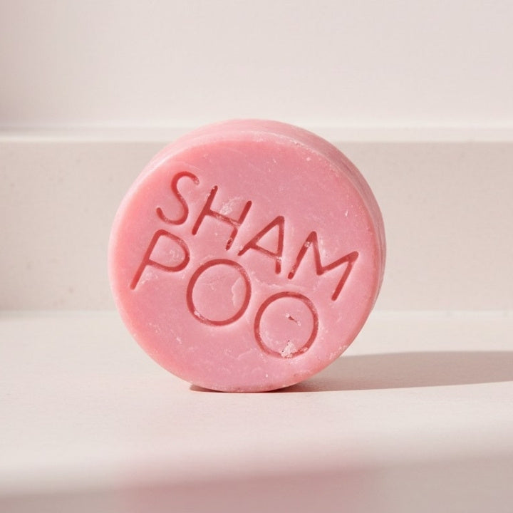 Gli Sfuselli® ZERO WASTE SOLID SHAMPOO FOR BLOND HAIR WITH STRAWBERRY GRAPE
