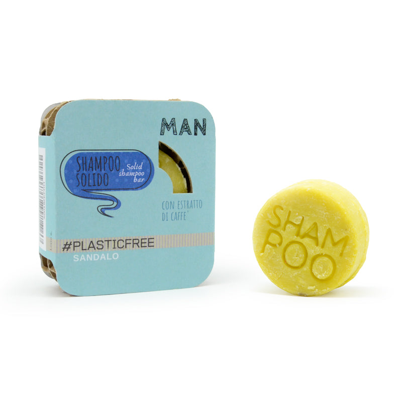 Shampoing solide "Man" au santal