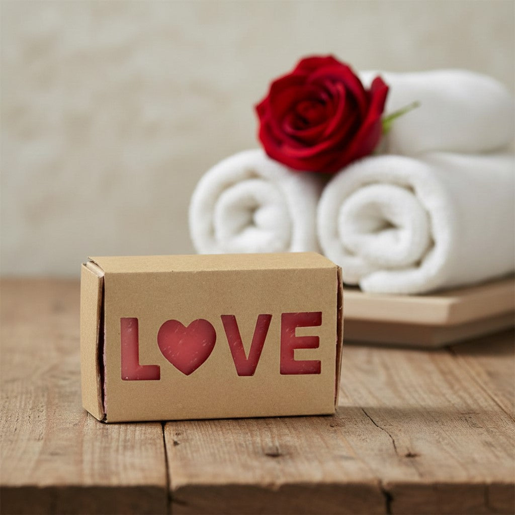 COFFRET CADEAU SAINT-VALENTIN LOVE SOAP