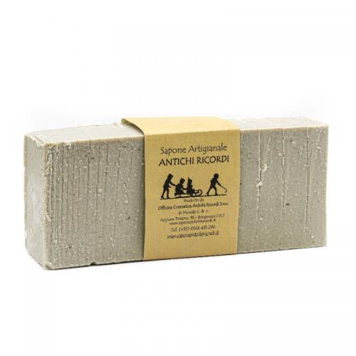 BARRA DI SAPONE ARTIGIANALE ALL'ARGILLA VERDE