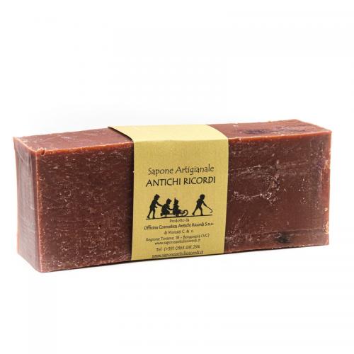 BARRA DI SAPONE ARTIGIANALE AL CIOCCOLATO