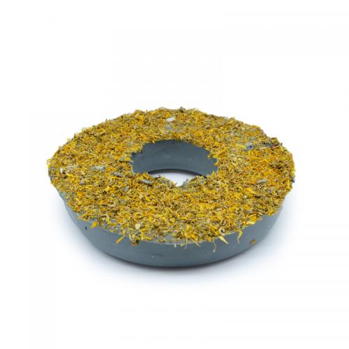 CIAMBELLA DI SAPONE ARTIGIANALE BLACK MARIGOLD