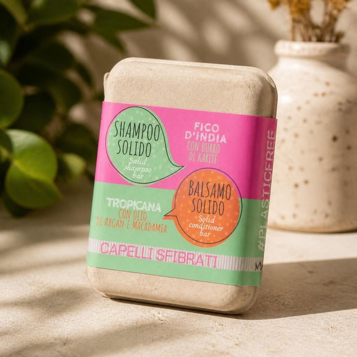 COMBO PACK SOLID SHAMPOO AND CONDITIONER FOR DAMAGED HAIR