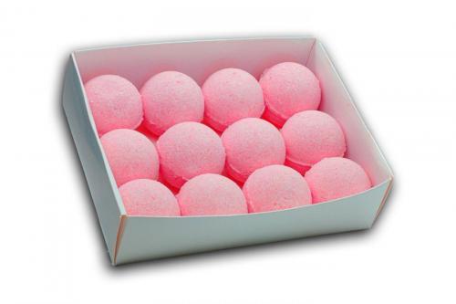 CONFEZIONE 12 BOMBE DA BAGNO - FRAGOLINA DI BOSCO