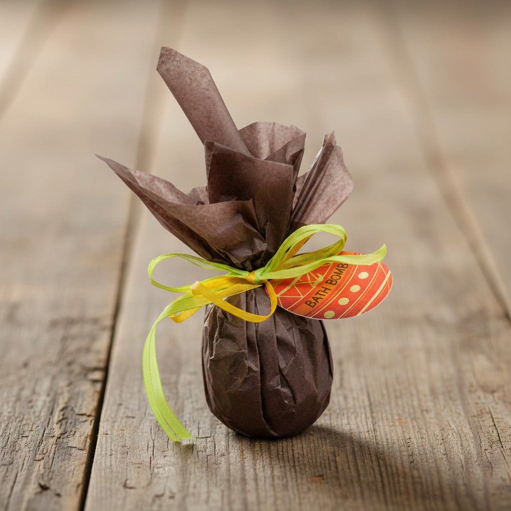 LOT DE 2 BOMBES DE BAIN EN FORME D'ŒUF, 90 g CHACUNE - PARFUMS ASSORTIS