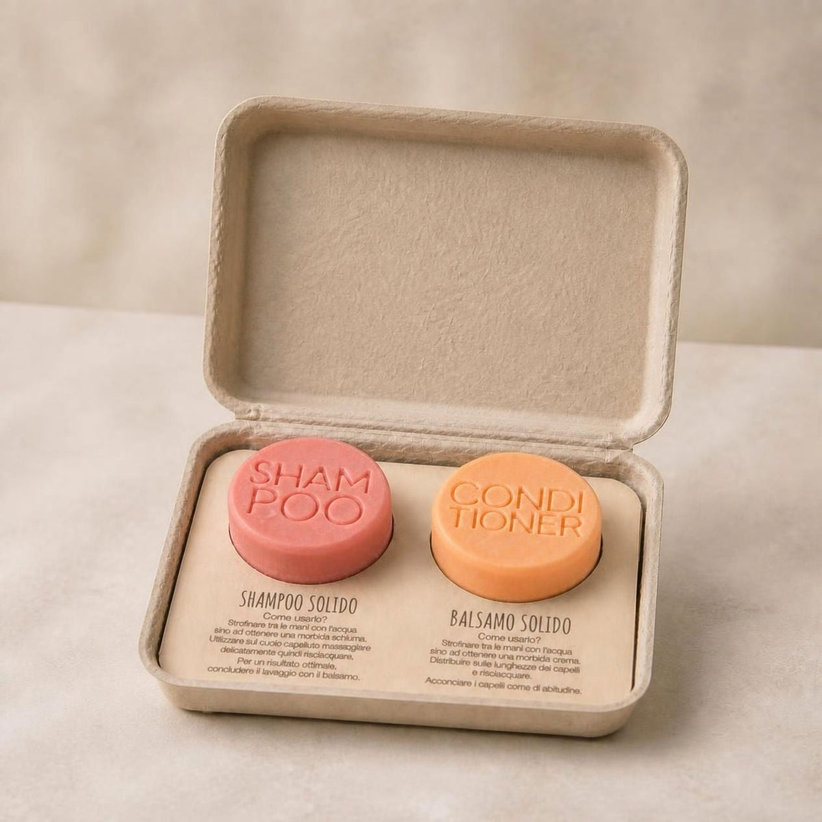 COMBO PACK SOLID SHAMPOO AND CONDITIONER FOR DAMAGED HAIR