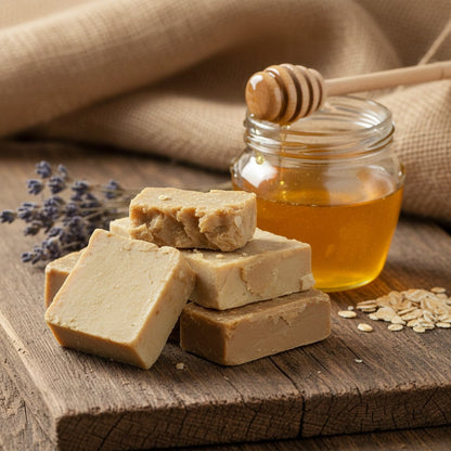 RITAGLI DI SAPONE AL MIELE