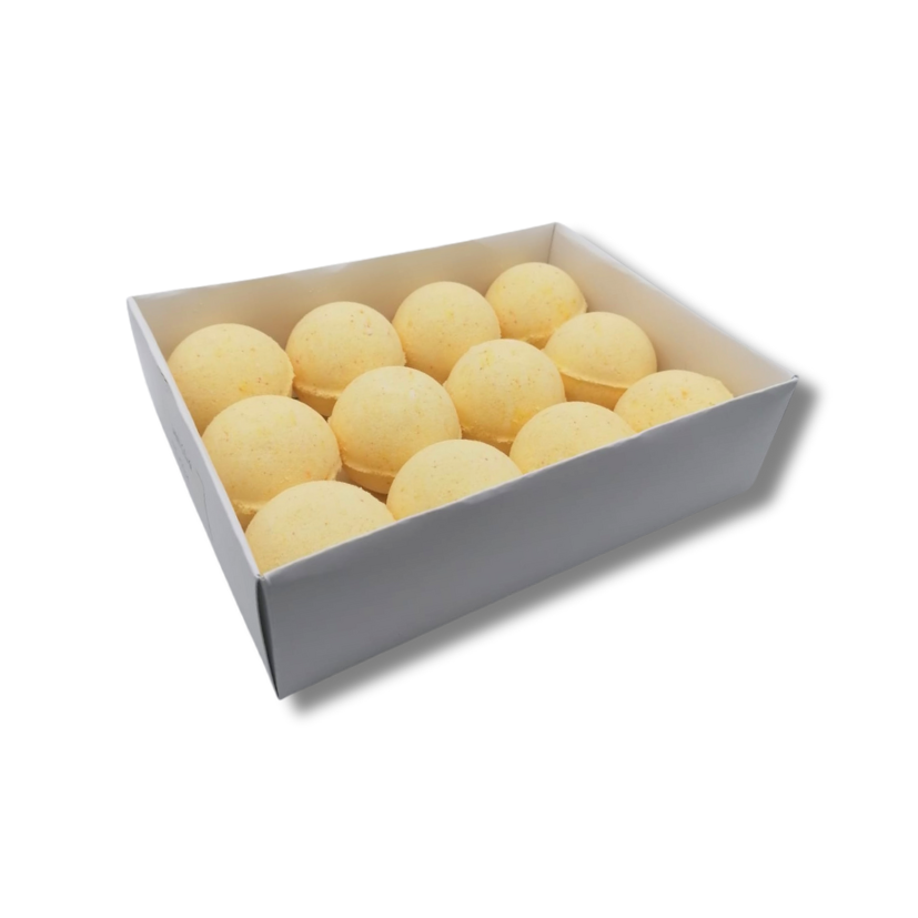 CONFEZIONE 12 BOMBE DA BAGNO - Vaniglia