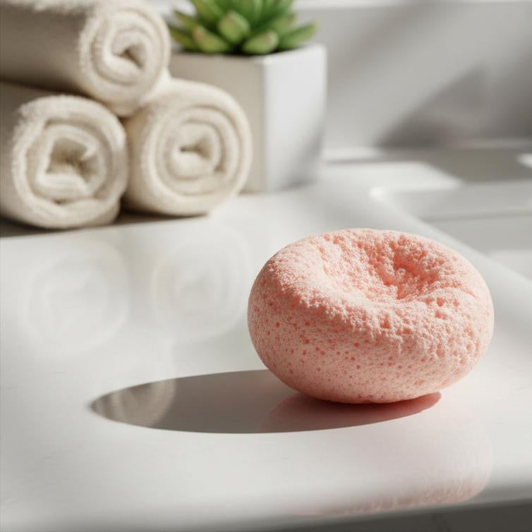 KONJAC SPONGE FOR SENSITIVE SKIN Gli Sfuselli®