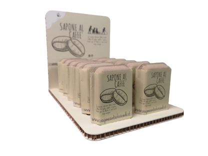 100g Coffee Soap Display