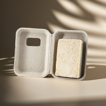 EMBALLAGE DE GOMMAGE AU SAVON AU SÉSAME EN CARTON RECYCLÉ