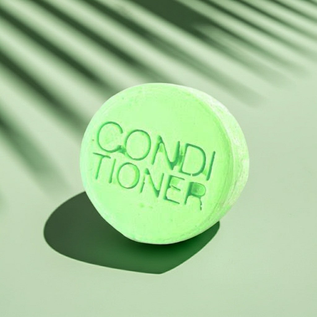 APRÈS-SHAMPOING SOLIDE POUR BÉBÉ À LA PASTÈQUE ET AU CONCOMBRE Gli Sfuselli® ZÉRO DÉCHET