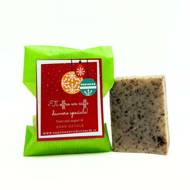 SAC CADEAU AVEC SAVON AU CAFÉ
