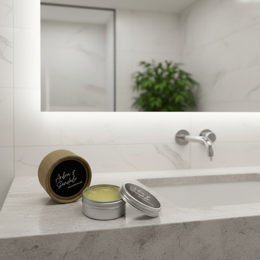 PROFUMO SOLIDO AMBRA E SANDALO - 50ml