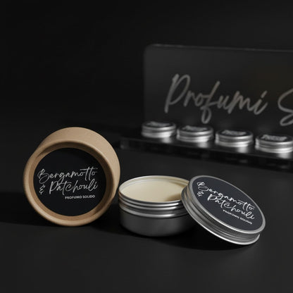 PROFUMO SOLIDO BERGAMOTTO E PATCHOULY - 50ml