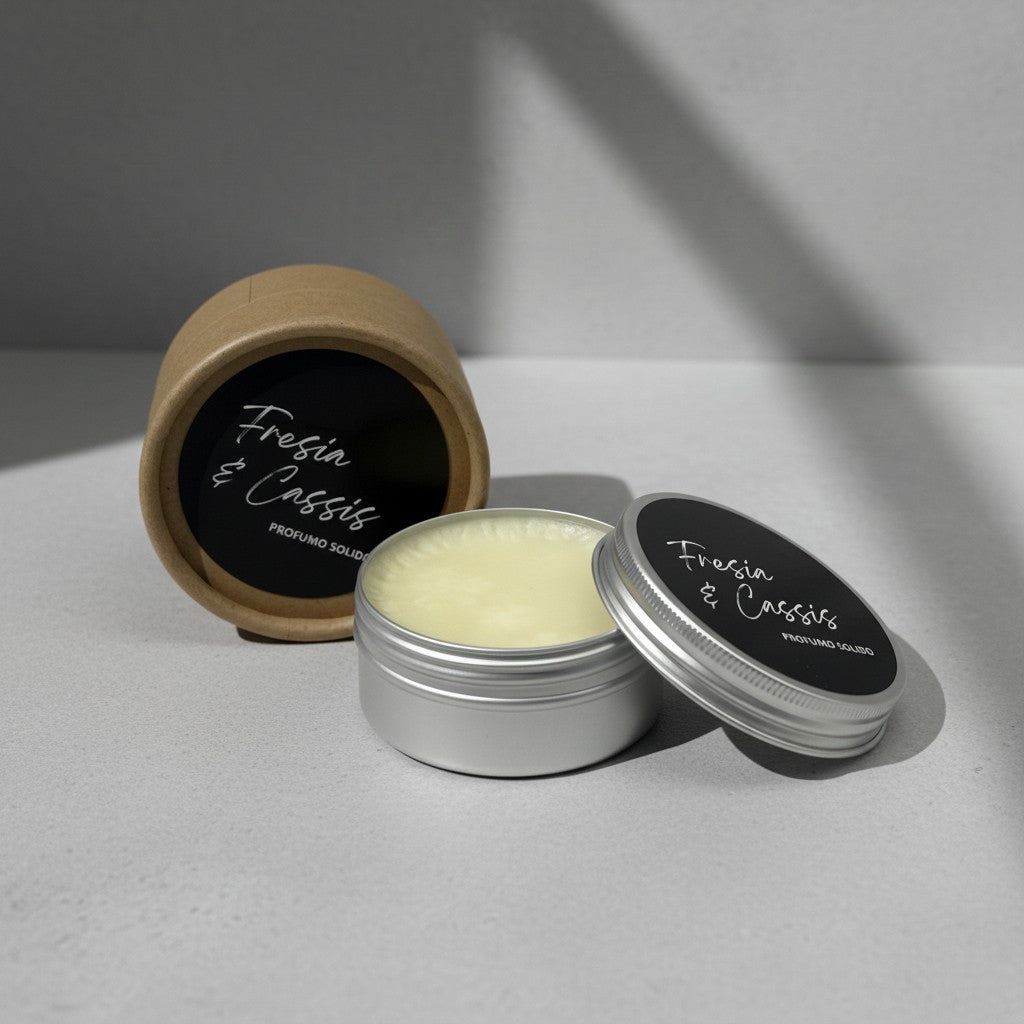 PROFUMO SOLIDO FRESIA E CASSIS - 50ml