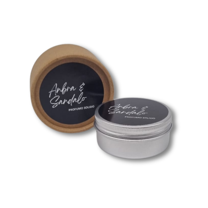 PROFUMO SOLIDO AMBRA E SANDALO - 50ml