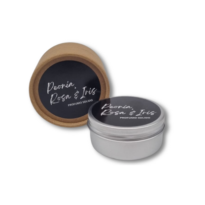PARFUM SOLIDE PIVOINE, ROSE ET IRIS - 50 ml