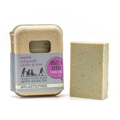 EMBALLAGE DE SAVON À L'ARGILE EN CARTON RECYCLÉ