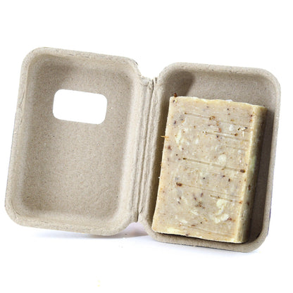 IDÉE CADEAU DE PÂQUES : SAVON À LA LAVANDE EN CARTON RECYCLÉ