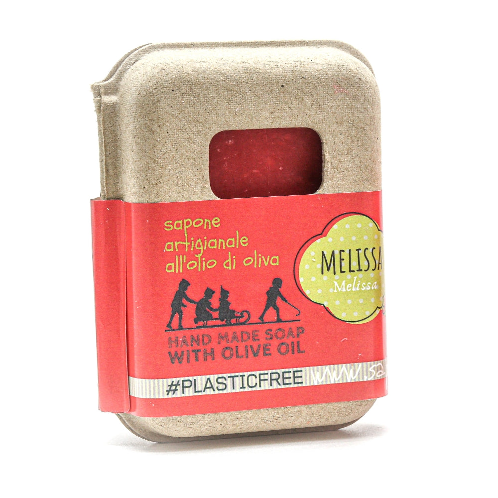 EMBALLAGE DU SAVON MELISSA EN CARTON RECYCLÉ