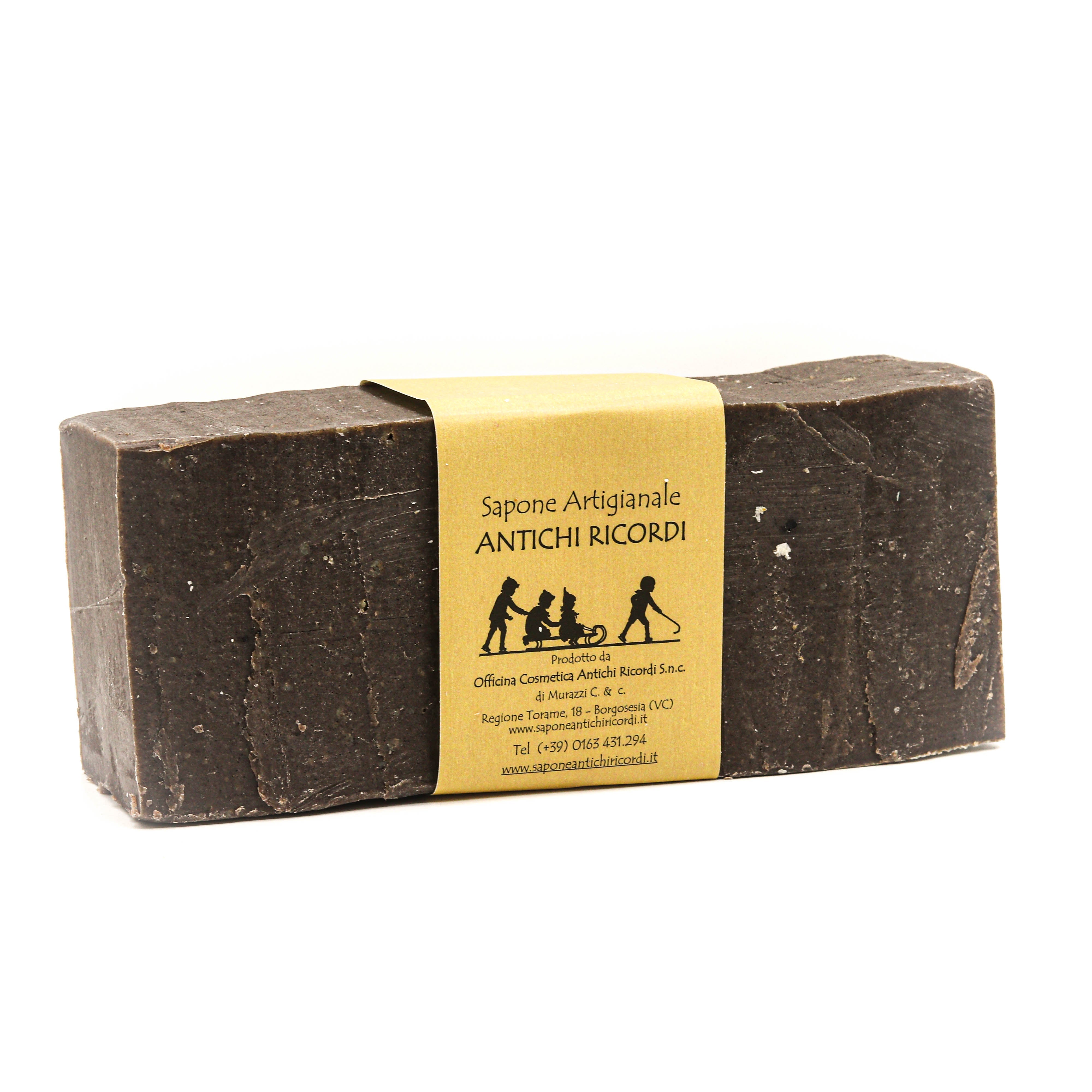 Barre de savon artisanale à l'orange et à la cannelle