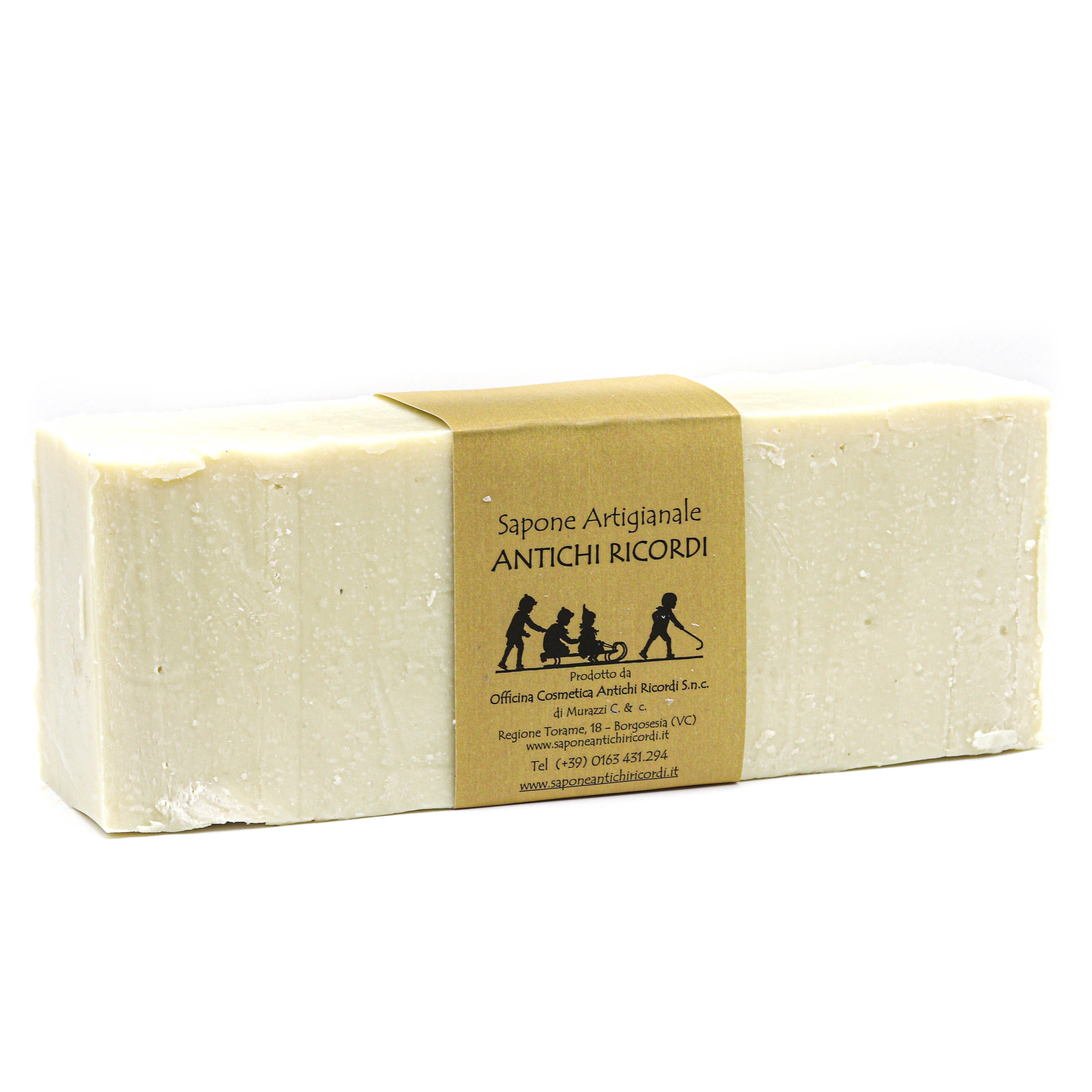 BARRA DI SAPONE ARTIGIANALE 100% OLIO DI OLIVA MARSIGLIA