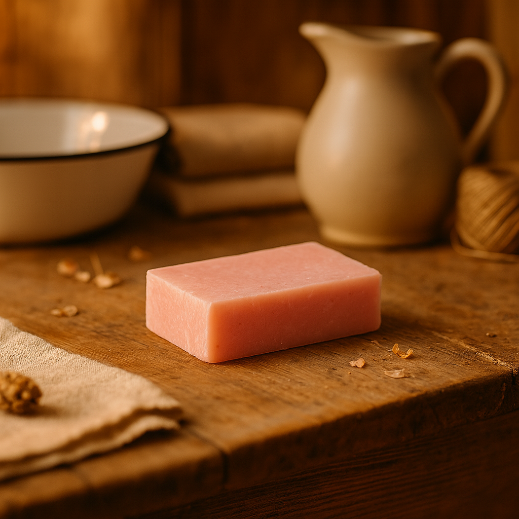 SAVON ARTISANAL À LA FLEUR DE LOTUS